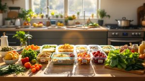 découvrez comment préparer 10 bases le dimanche pour concocter facilement 5 dîners express toute la semaine. gagnez du temps en cuisine grâce au batch cooking et à nos astuces pratiques !