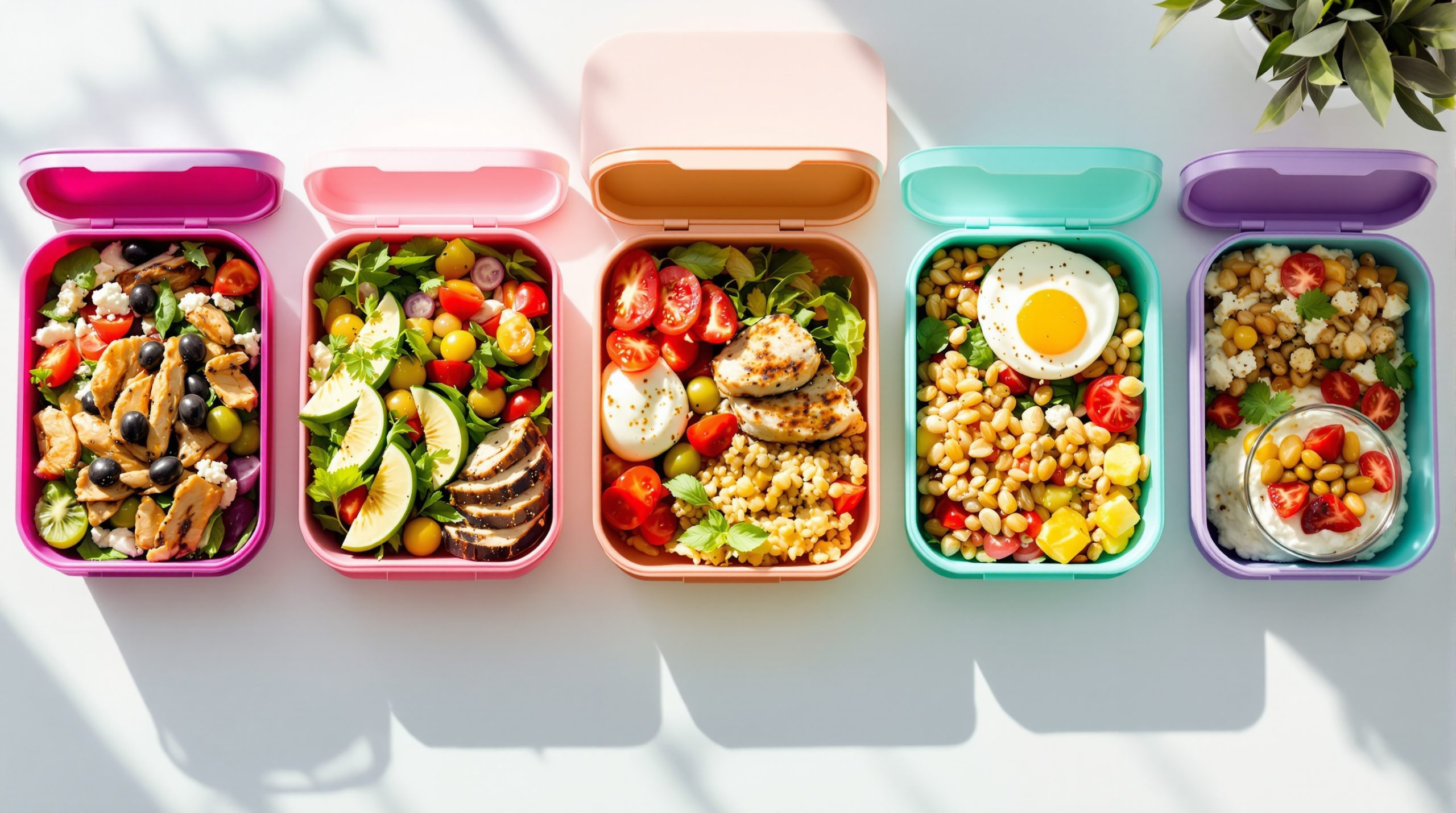 découvrez 5 idées de lunchbox équilibrées spécialement conçues pour le bureau, alliant saveurs, praticité et satiété. dites adieu aux fringales grâce à ces formules faciles à préparer et à emporter !