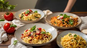 découvrez 4 recettes de sauces rapides, légères et réconfortantes pour accompagner vos pâtes du soir. idéal pour un dîner équilibré et gourmand sans culpabiliser !