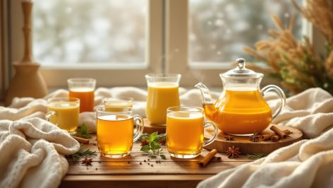 découvrez 8 recettes réconfortantes d’infusions et laits dorés pour booster votre bien-être cet hiver. des boissons naturelles, chaleureuses et faciles à préparer pour traverser la saison en pleine forme.